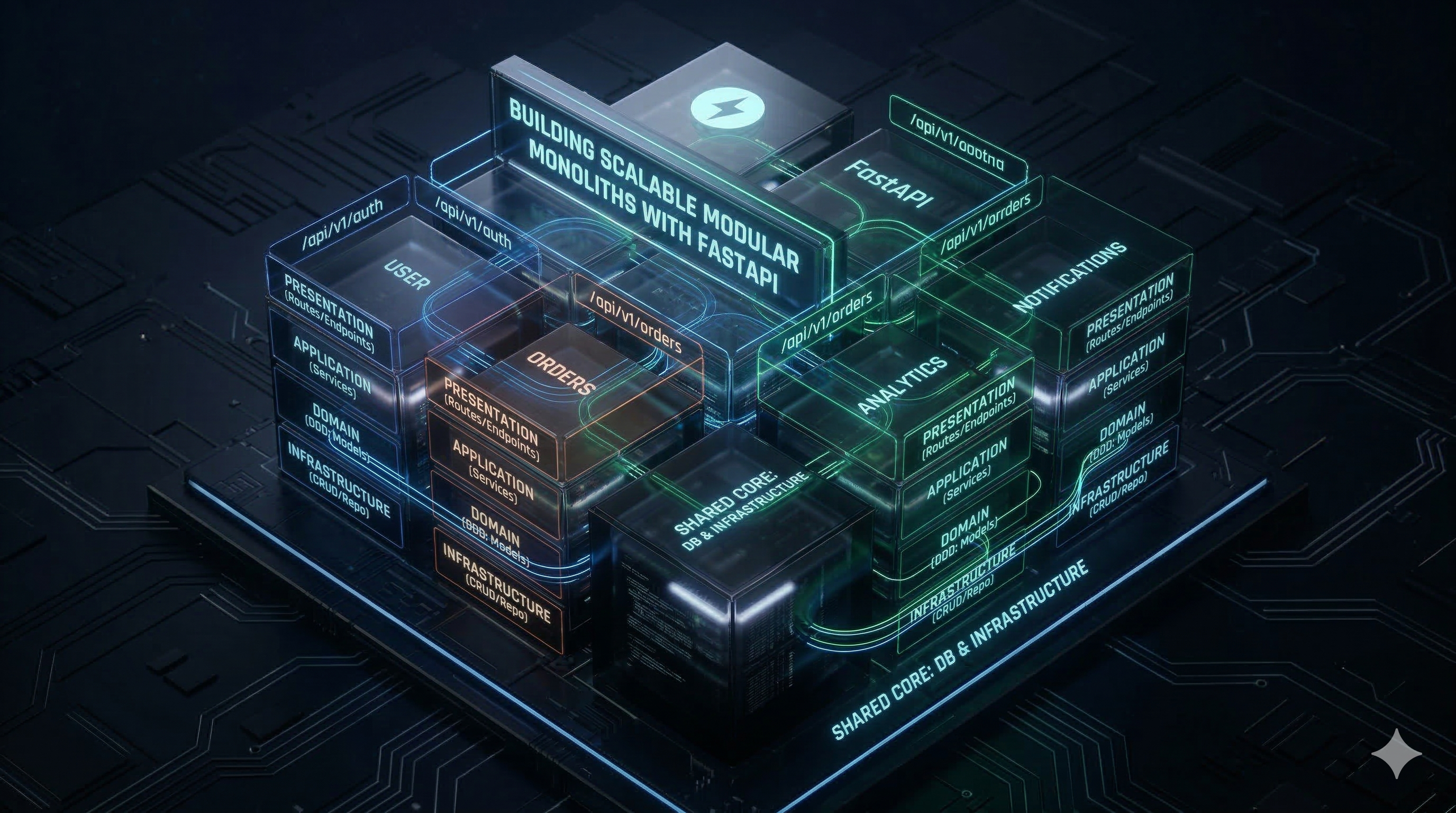 Building Scalable Modular Monoliths with FastAPI: Architecture & Project Structure Standards